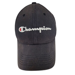 Champion Hat Cap Strap Back One Size Embroidered Athleticwear Mens Authentic